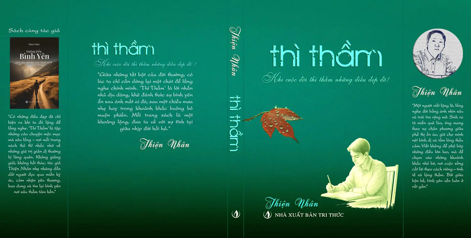 Bìa sách Thì Thầm